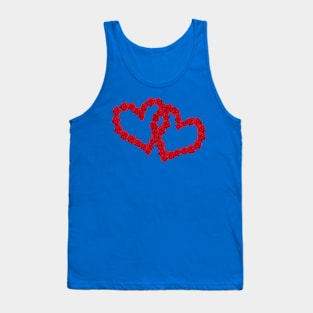 heart rose Tank Top